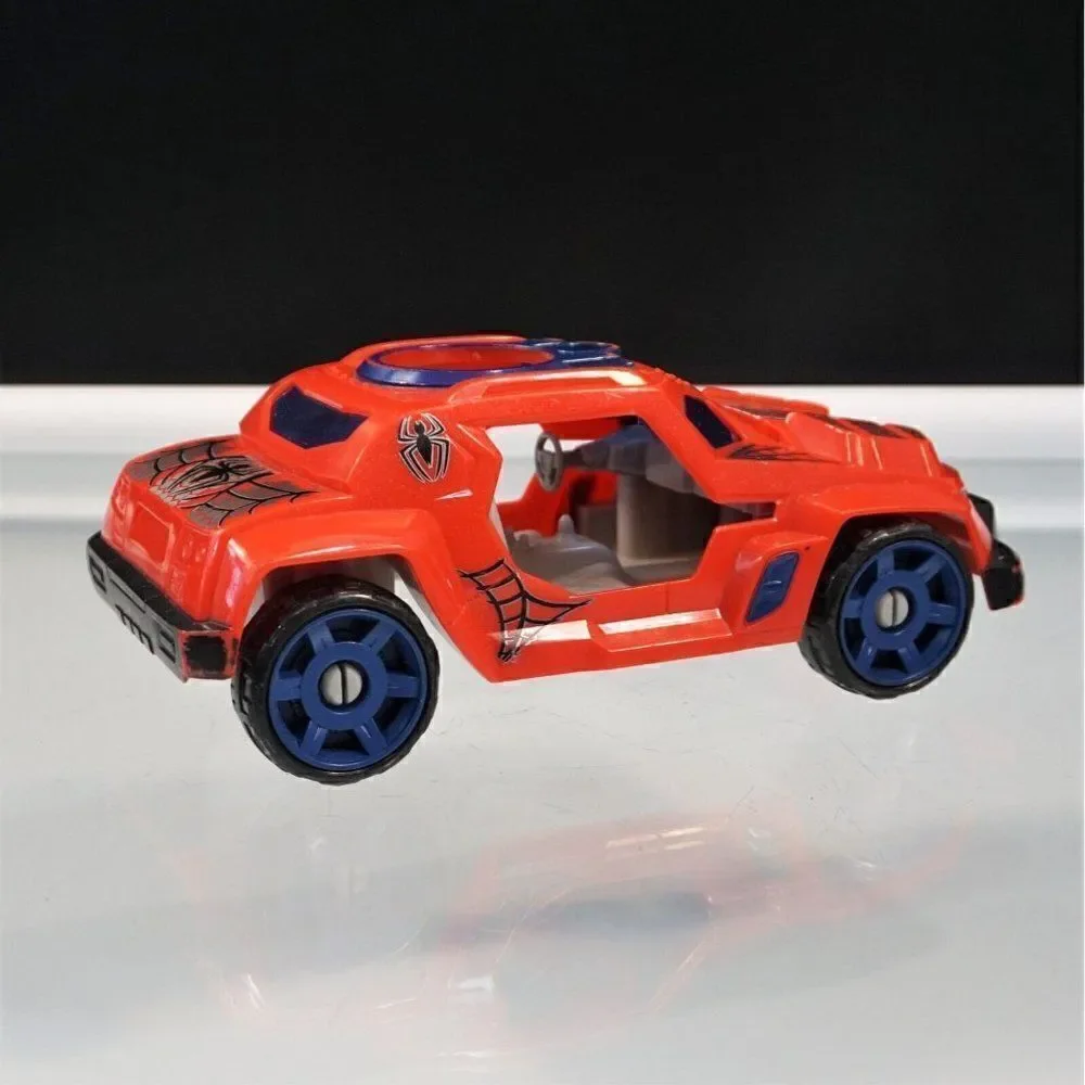 Spiderman Off Road Striker Battle Car Hasbro 2010 Marvel Comics Plastic Toy